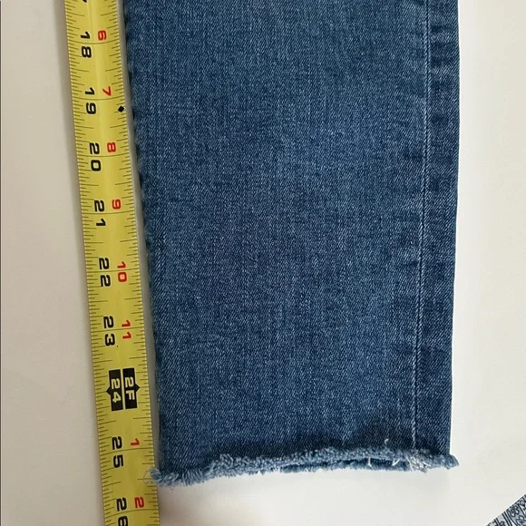 MOTHER The Stunner Ankle Fray in So Long Women's Size 27 - Picture 10 of 12